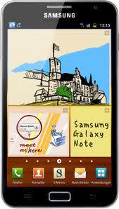 Смартфон Samsung Galaxy Note GT-N7000 Blue - Павлово