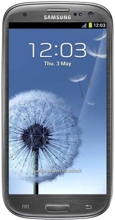 Смартфон Samsung Galaxy S3 GT-I9300 16Gb Titanium grey - Павлово