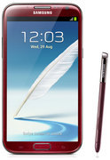 Смартфон Samsung Samsung Смартфон Samsung Galaxy Note II GT-N7100 16Gb красный - Павлово